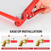 1/2" x 1/2" M Push Fit Male Elbow