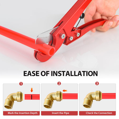 3/4" x 3/4" M Push Fit Male Elbow