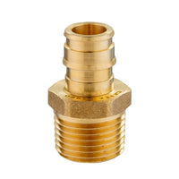 PEX A Expansion 1/2" PEX x 3/4" Male Threaded F1960 Adapter (Lead Free)