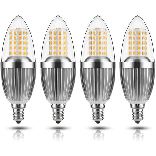 12W LED Candelabra Bulb Non-Dimmable 100-Watt Light Bulbs Equivalent