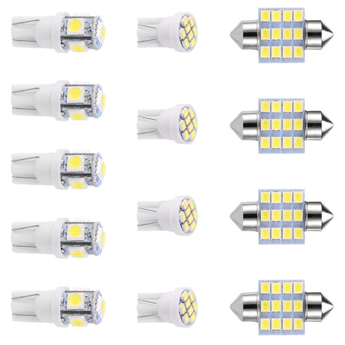 13-Pieces: T10 31mm Festoon LED Light