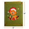 Christmas Dog Pop Up Card