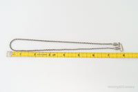 Designer BA Suarti High Fashion Sterling Silver Chain Link Necklace