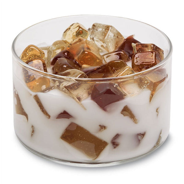 Frosted Gingerbread 9.5 oz Color Bowl Candle EasyOptionXY LLC