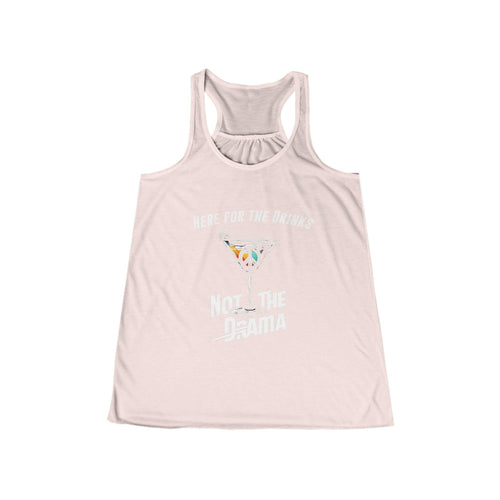 No Drama Womens Flowy Racer Back Tank Top