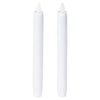 Ganz Remote Ready, Blow-Out Feature White 1 x 8.5 Resin LED Taper Candles, Set of 2 EasyOptionXY LLC