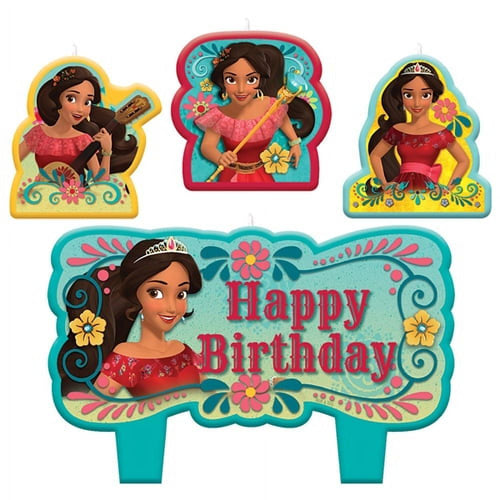 Elena of Avalor Mini Candle Set (4pc) EasyOptionXY LLC