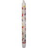 Alexander Taron 12" White and Red Christmas Advent Candle 34777296 EasyOptionXY LLC