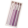FCMSHAMD 10'' Lavender Scented Taper Candles - Soy Wax (4 Pack) EasyOptionXY LLC