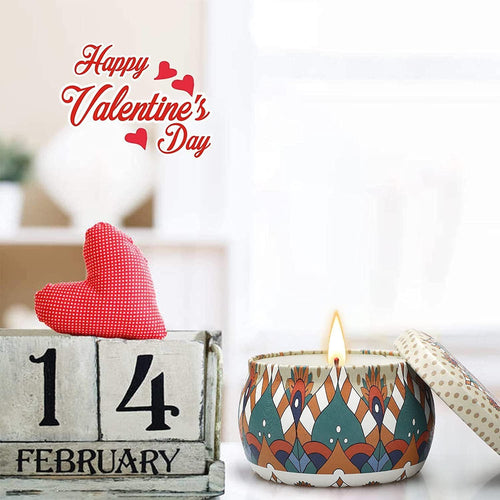 4 Pack Scented Candles, Candles for Home Scented, 120H Long Lasting Highly Scented, Soy Wax Candle, Aromatherapy Candles Gifts for Women, Christmas, Thanksgiving, Anniversary, Birthday EasyOptionXY LLC