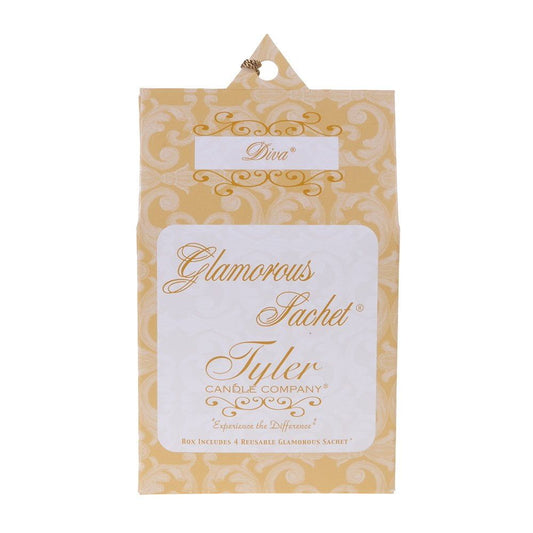 (C)Tyler Candles Diva Glamorous Wash - Sachet (4) EasyOptionXY LLC
