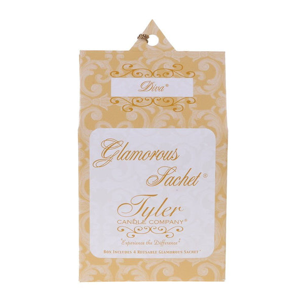 (C)Tyler Candles Diva Glamorous Wash - Sachet (4) EasyOptionXY LLC