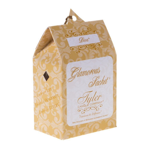 (C)Tyler Candles Diva Glamorous Wash - Sachet (4) EasyOptionXY LLC