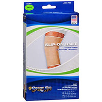 Scott Specialties Sportaid Knee Brace Slip On, Beige Small