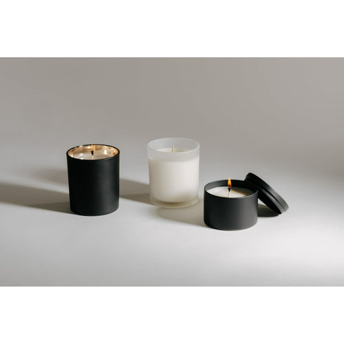 EOTW Candle Supply 10 oz. 12 Pack Empty Luxury Matte Black Copper Gold Reflective Jars for Candle Making. EasyOptionXY LLC