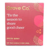 Grove Co. Sparks of Joy Holiday Soy Wax Candle - Spiced Berry - 5.5 oz. EasyOptionXY LLC