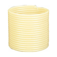 Eclipse - Candle by The Hour- 144-Hour 20561B Dreamy Stylish Beeswax Candle Coil - Beige Un-Scented EasyOptionXY LLC