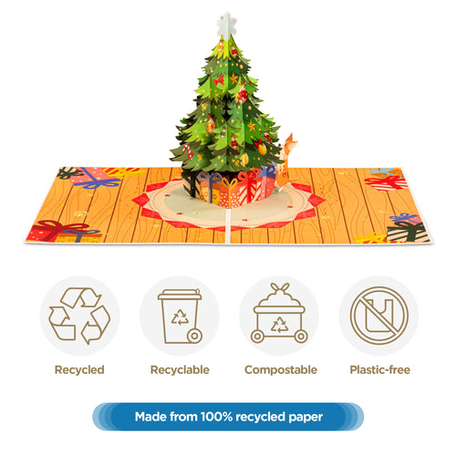 Christmas Tree Pop Up Card