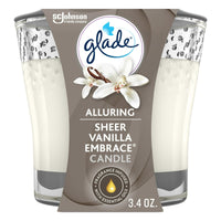 Glade Candle, Pure Vanilla Joy, 3.4 oz. EasyOptionXY LLC