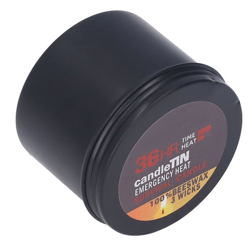Zaqw Survival Candle 3 Wicks 36 Hours Burning Natural Sweet Aroma Widely Portable Emergency Candle For Home Outdoor,Candles Emergency,Emergency Candle EasyOptionXY LLC