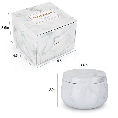 6Packs Scented Candles Gift Set Soy Candle Long Lasting Aromatherapy Candle - Guava & Lychee, Juniper, Eucalyptus Mint, 7 oz EasyOptionXY LLC