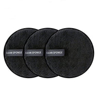 1/3PCS New Makeup Removal Sponge Flutter Wash Cotton Flapping Reusable Wet Sponge Face Puff Soft Natural Cleaner Premium Microfiber Cloth
