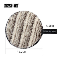 1/3PCS New Makeup Removal Sponge Flutter Wash Cotton Flapping Reusable Wet Sponge Face Puff Soft Natural Cleaner Premium Microfiber Cloth