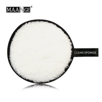 1/3PCS New Makeup Removal Sponge Flutter Wash Cotton Flapping Reusable Wet Sponge Face Puff Soft Natural Cleaner Premium Microfiber Cloth
