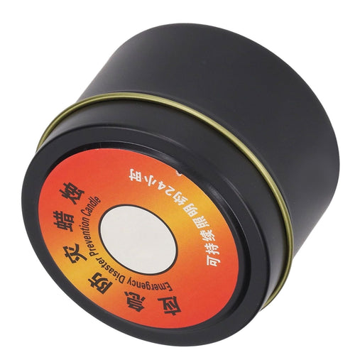 Emergency Candle, 24 Hours Burning Soy Wax Lighting, Windproof Smokeless Survival Candle Large Hot Burn Beeswax Wax Candle With A Wick For Emergency Survival For Home Outdoor EasyOptionXY LLC