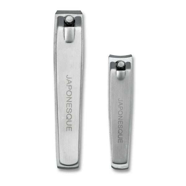 Japonesque Stainless Steel Silver Fingernail and Toenail Clippers 2 Piece EasyOptionXY LLC