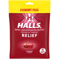 HALLS Relief Cherry Cough Drops, Economy Pack, 80 Drops EasyOptionXY LLC