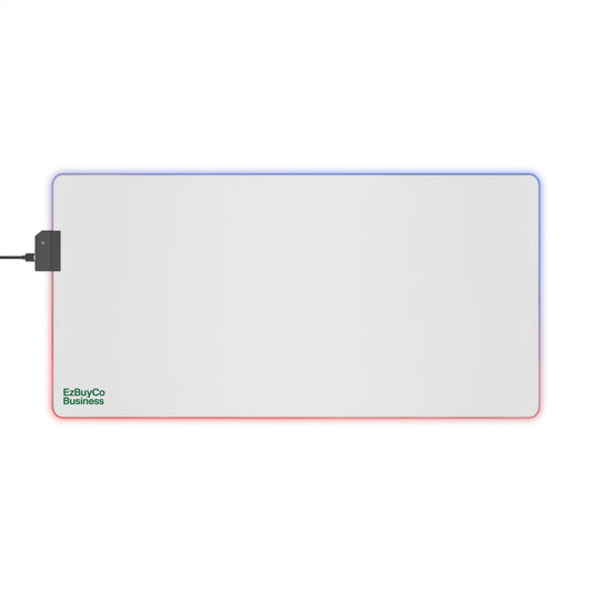 EzBuyCo RGB LED Gaming Mouse Pad - Colorful Light Up Desk Mat for Gamers, Office Decor, Unique Gift for Gaming Enthusiasts, Computer Accessories EzBuyCo