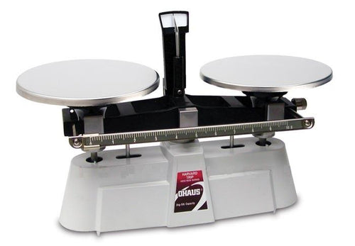 Ohaus 1560-SD Harvard Trip Balance, 2000 g x 0.1 g Two-Pan Design, Built-in Sliding Masses, Magnetic Damping