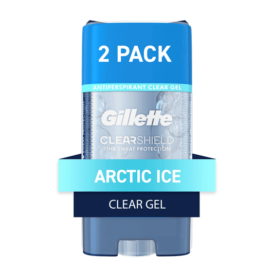 Gillette Antiperspirant and Deodorant for Men; Artic Ice; Twin Pack; 3.8 oz EasyOptionXY LLC