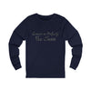 Serve Up Attitude Womens Jersey Long Sleeve Tee with Sarcasm or Profanity