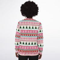 Flamingo Winter Vibes Ugly Christmas Sweatshirt