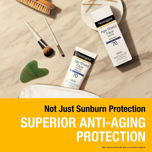 Neutrogena Age Shield Face Oil-Free Sunscreen, SPF 70 Sunblock, 3 fl oz EasyOptionXY LLC