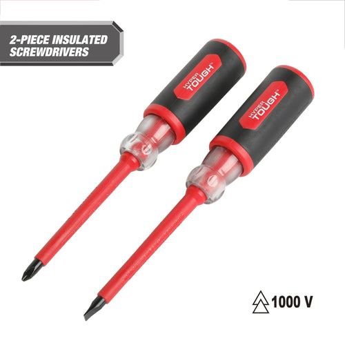 Hyper Tough 2PK Insulated Screwdriver Set EasyOptionXY LLC