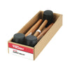 Hyper Tough 16 Ounce Rubber Mallet with Wood Handle TH70020A