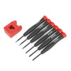 Hyper Tough 6 Piece Precision Screwdriver with Magnetizer, Model 43158 EasyOptionXY LLC
