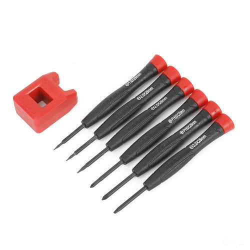 Hyper Tough 6 Piece Precision Screwdriver with Magnetizer, Model 43158 EasyOptionXY LLC