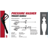 Hyper Tough Pressure Washer Trigger Handle, Stainless Steel, Black EasyOptionXY LLC