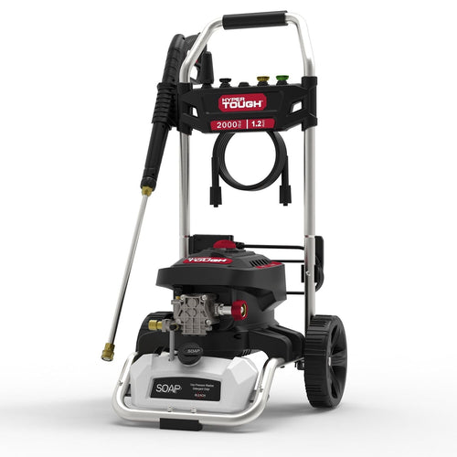 Hyper Tough 2000 PSI at 1.2 GPM 120 V 60HZ 1800W Electric Powered Cold Water Pressure Washer EasyOptionXY LLC