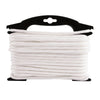 Hyper Tough Item ND850-HT, Nylon Blend Diamond Braid Rope, White, 1/4" x 50', 1 Each EasyOptionXY LLC