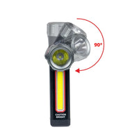 Hyper Tough Mini Rotated Head Rechargeable Work Light EasyOptionXY LLC