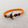 Modern Fashion Airplane Anchor Bracelets Men Charm Rope Chain Paracord Bracelet Women Male Air Force Style Wrap Metal Sport Hook Gift