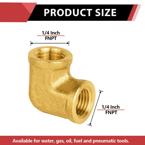 1/4" Female NPT Elbow