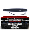 Exterior Door Handle Black Primed Replacement for Chevrolet Impala (2014) OE Part # 13590678 | Front Left Driver Side
