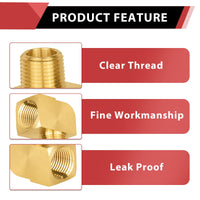 30 Pcs Extruded 3/4" MNPT X FNPT Elbow