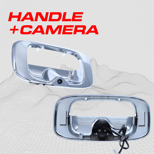 Chevrolet Silverado/GMC Sierra (1999-2006) Chrome Replacement Tailgate Bezel with Backup Camera